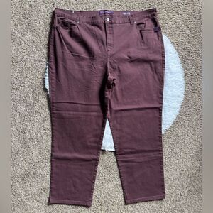 Gloria Vanderbilt Jeans New Amanda Tapered Leg Classic Rise Women’s Size 24W